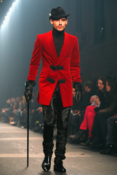 Paris Fashion Week on Thierry Mugler Autumn Winter 2009 2010 Paris Fashion Week Menswear