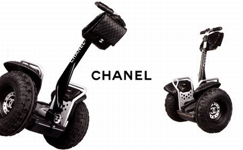 Модный транспорт Chanel Segway