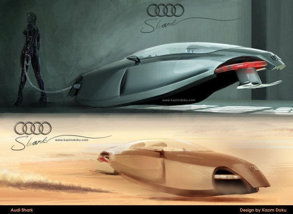 Летающий концепт Audi Shark