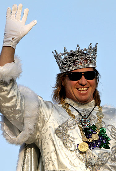 New Orleans Carnival 2009 with Val Kilmer