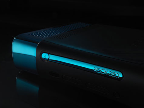 Голубой Xbox 360 