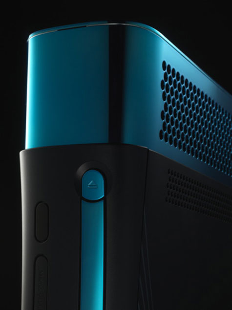 Blue Tinted Xbox 360