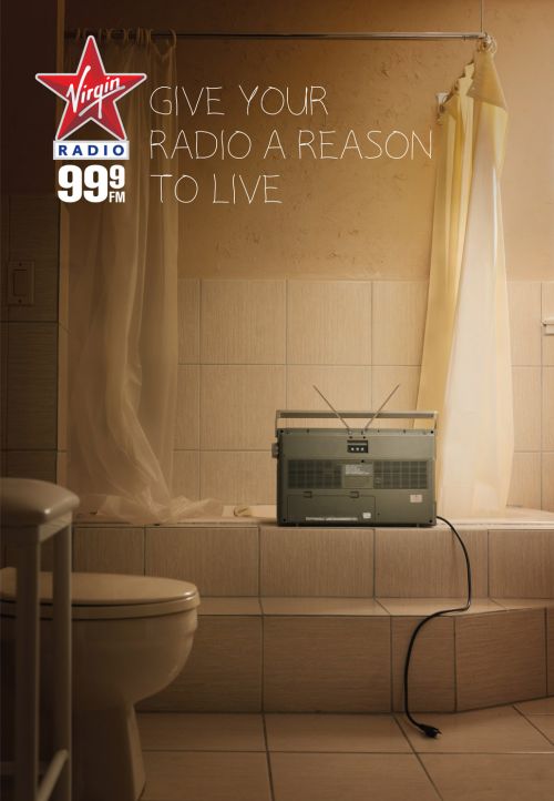 Реклама о необходимости смысла жизни для радиоприемника