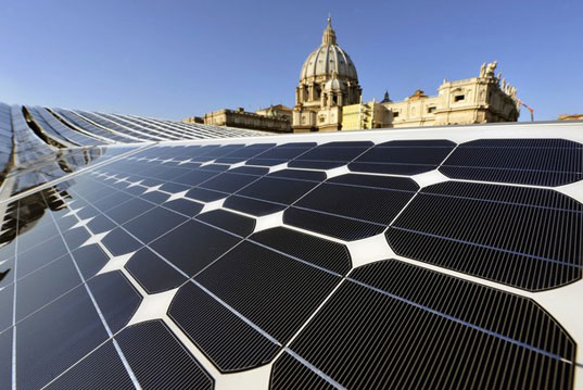 Ватикан переходит на солнечную энергию