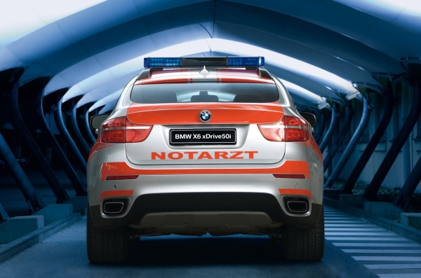BMW Pitches X6 Crossover as an Ideal Emergency Vehicle