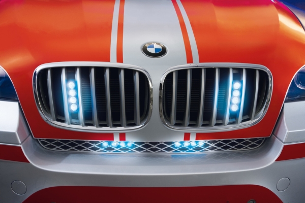 BMW X6 переделанный под нужды медиков