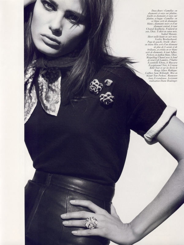 Исабели Фонтана в журнале Vogue Paris
