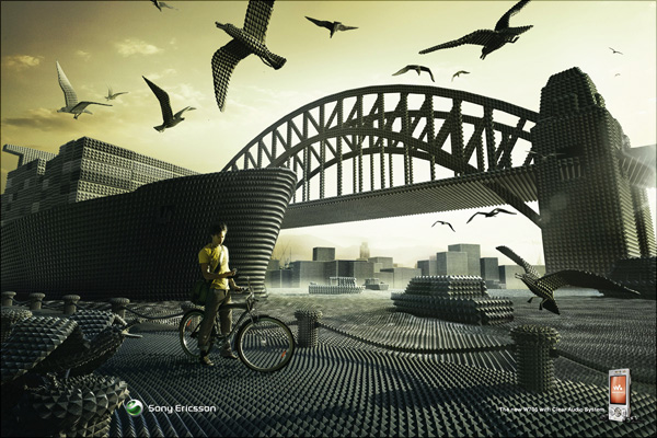 Sony Ericsson Walkman: Soundproof City Harbour | Saatchi&Saatchi (Frankfurt/Bucharest)