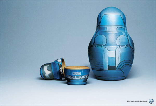 Volkswagen Fox: Matryoshka doll | AlmapBBDO (São Paulo, Brazil)