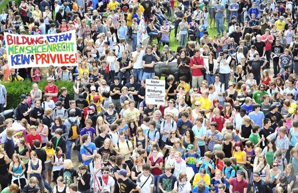 Students Strike in Germany