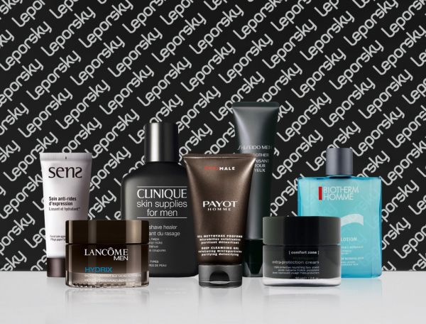 Biotherm Homme, Dior Systems, Comfort Zone, Payot, Matis, Sharps, Clarins, Clinique, Sheisedo, Recip