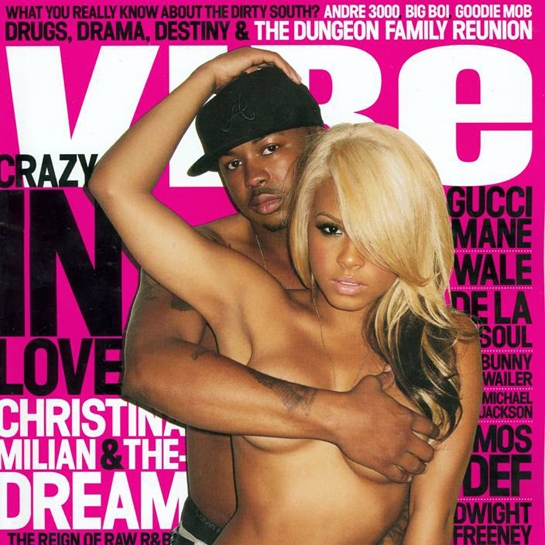 Vibe Magazine July 2009 Christina Milian and The-Dream