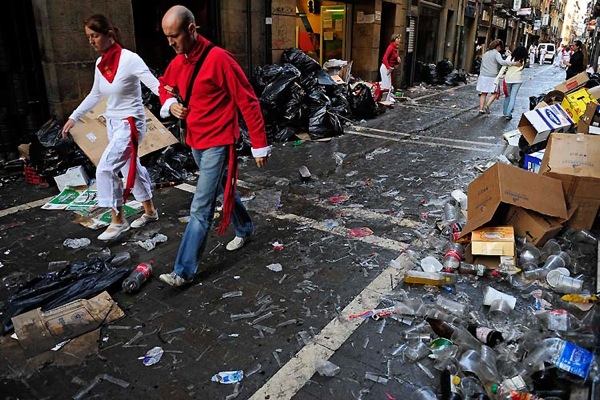 San Fermin Celebration in Pamplona