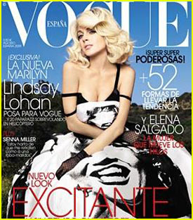 Линдси Лохан (Lindsay Lohan) для Vogue Espana