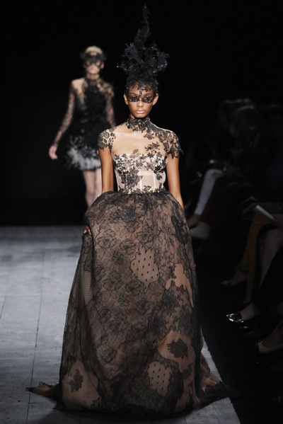 Valentino fashion show at Paris Haute Couture Fashion Week