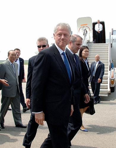Билл Клинтон (Bill Clinton) в Северной Корее