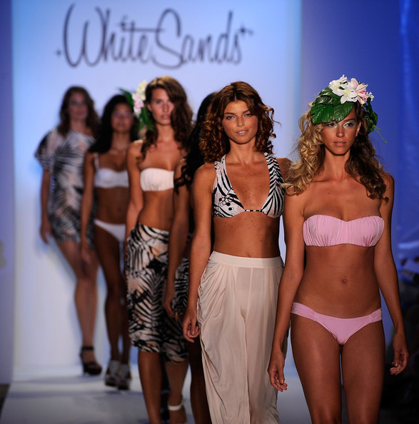 White Sands Australia fashion show at Miami Beach Fashion Week Swim