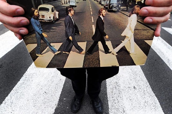 Пешеходный переход на улице Abbey Road