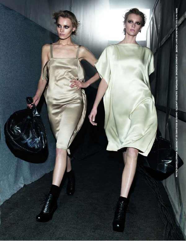 Anna Maria Jagodzinska & Sigrid Agren by Steven Meisel for Bottega Veneta2.jpg