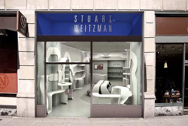 Магазин Stuart Weitzman на Манхэттане