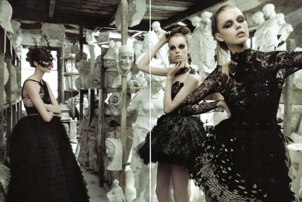 Valentino Haute Couture для Vogue Italia