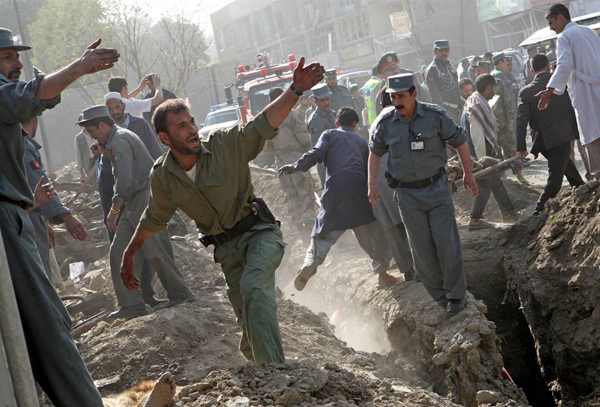 8 октября в столице Афганистана, Кабуле