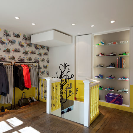 Новый магазин Nike в Париже