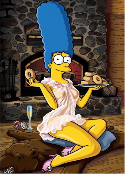 Мардж Симпсон для Playboy 