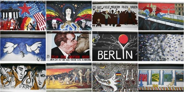 Выставка East Side Gallery в Берлине