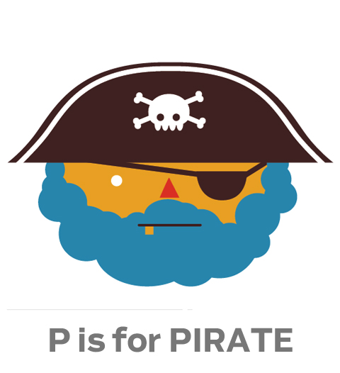 p for Pirate