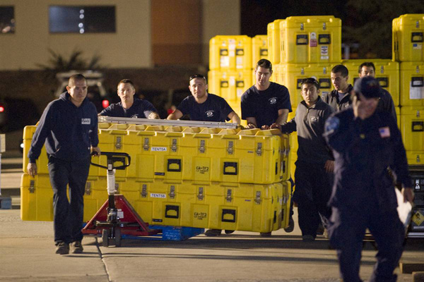 Спасатели из Лос-Анджелеса привезли необходимое оборудование для спасательных работ