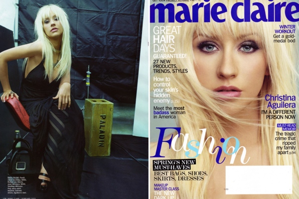 Кристина Агилера (Christina Aguilera) в Marie Claire