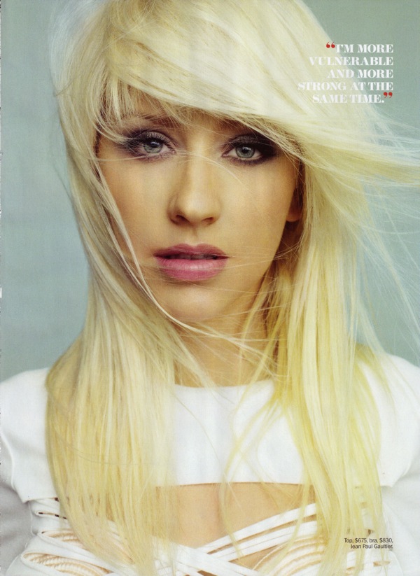 Кристина Агилера в журнале Marie Claire