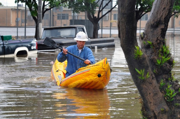 California Deluged Storm