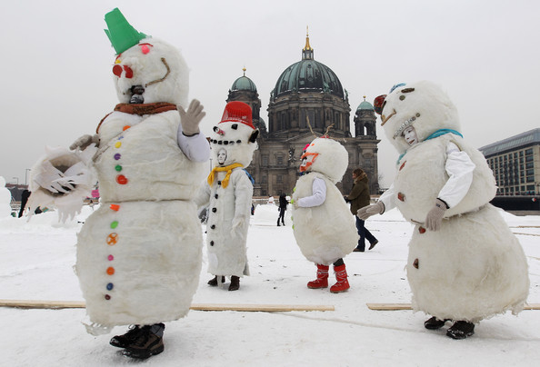 Снеговики против глобального потепления