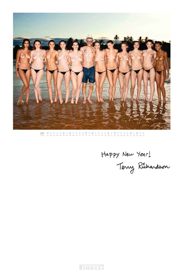 Calendar Pirelli 2010 by Terry Richardson