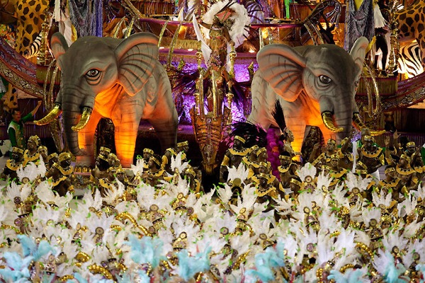 Carnival in Rio Brazil 2010