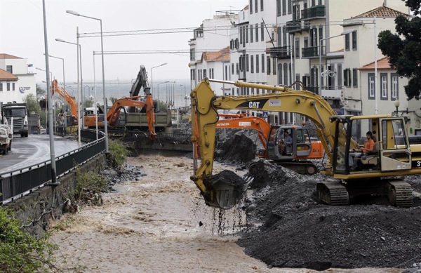 Flooded Madeira Portugal