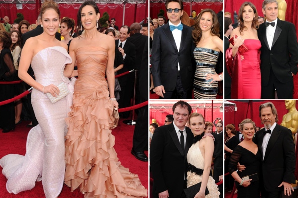 Церемония вручения кинонаград Оскар 2010 - Знаменитости Голливуда на красной дорожке