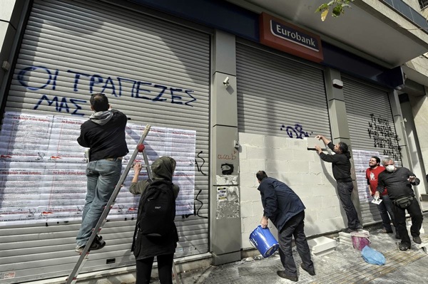 Greece protests over budget cuts