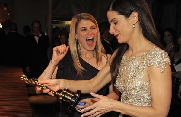 Сандра Буллок на вечеринке после вручения кинопремии Оскар-2010