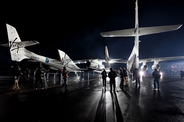 Virgin Galactic SpaceShipTwo first flight