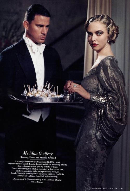 Amanda Seyfried and Channing Tatum - Vanity Fair