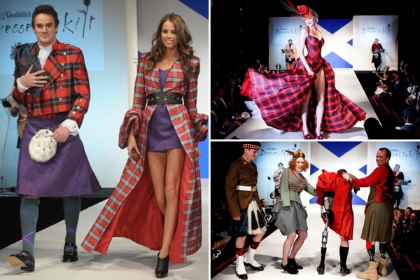 Модный показ Dressed to Kilt в Нью-Йорке