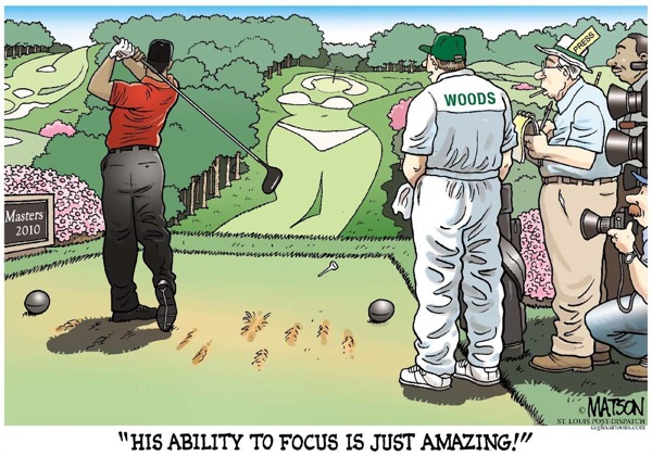 Tiger Woods Sex Scandal caricatures