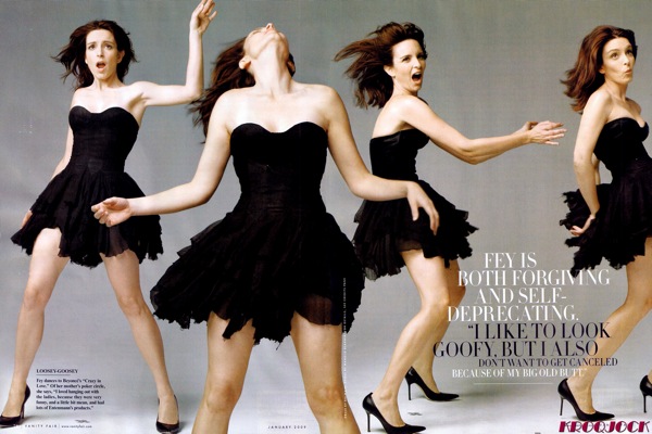 Tina Fey by Annie Leibovitz - Vanity Fair 2009