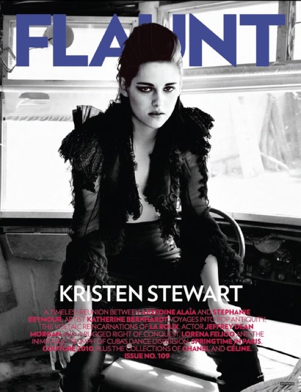 Kristen Stewart from Twilight Saga in Flaunt Magazine Issue no 109