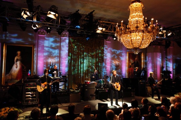 Концерт Пола Маккартни в Белом доме у Барака Обамы