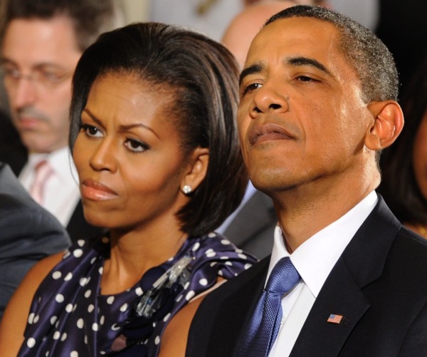 Barack Obama and Michelle Obama at the Paul McCartney Concert