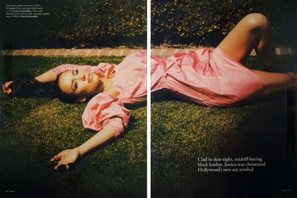 Джессика Альба (Jessica Alba) -  Tatler UK